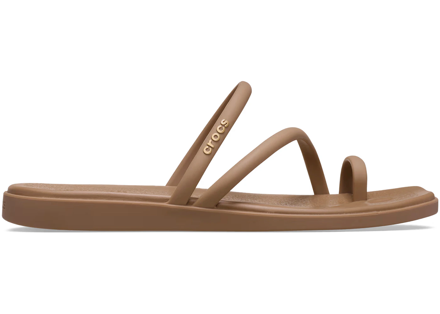 Crocs Miami Toe Loop Sandal Milk Chocolate (Women's)