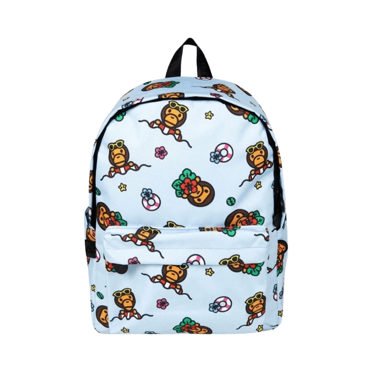 BAPE Baby Milo Medium Backpack 'Light Blue'