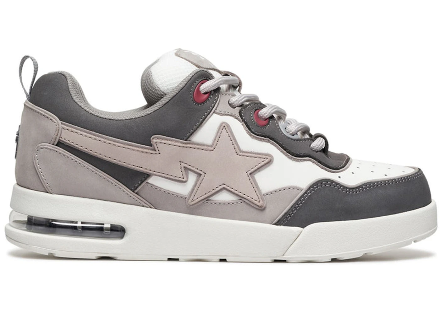 A Bathing Ape Flip Sta Grey White Red