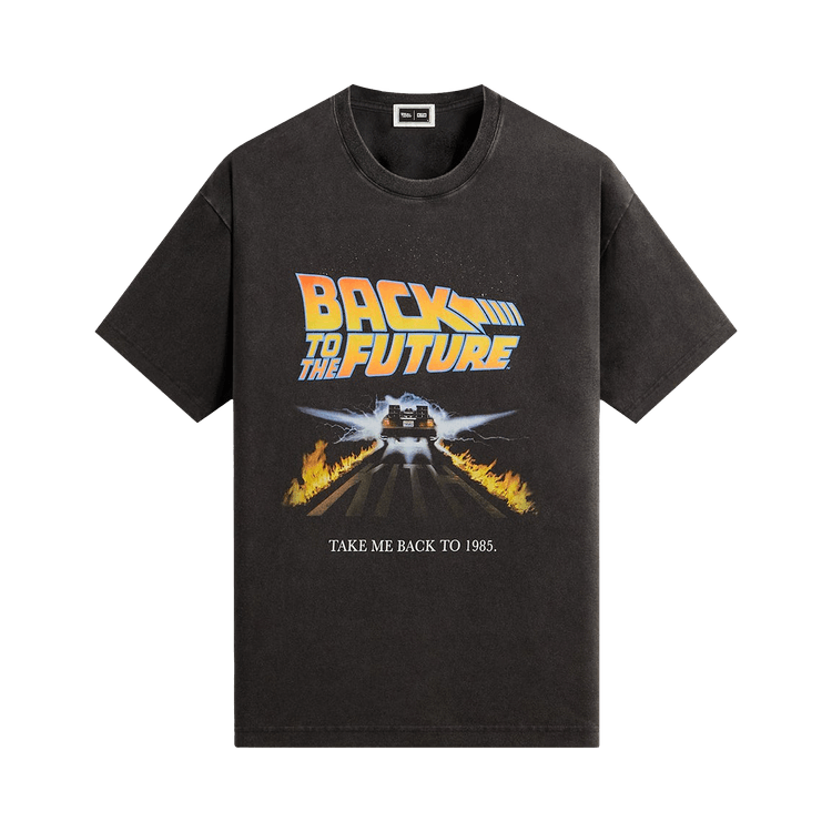 Kith for Back to the Future Back to 1985 Vintage Tee 'Black'