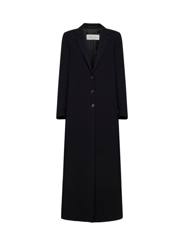 Dries Van Noten Long-Sleeved Single-Breasted Coat