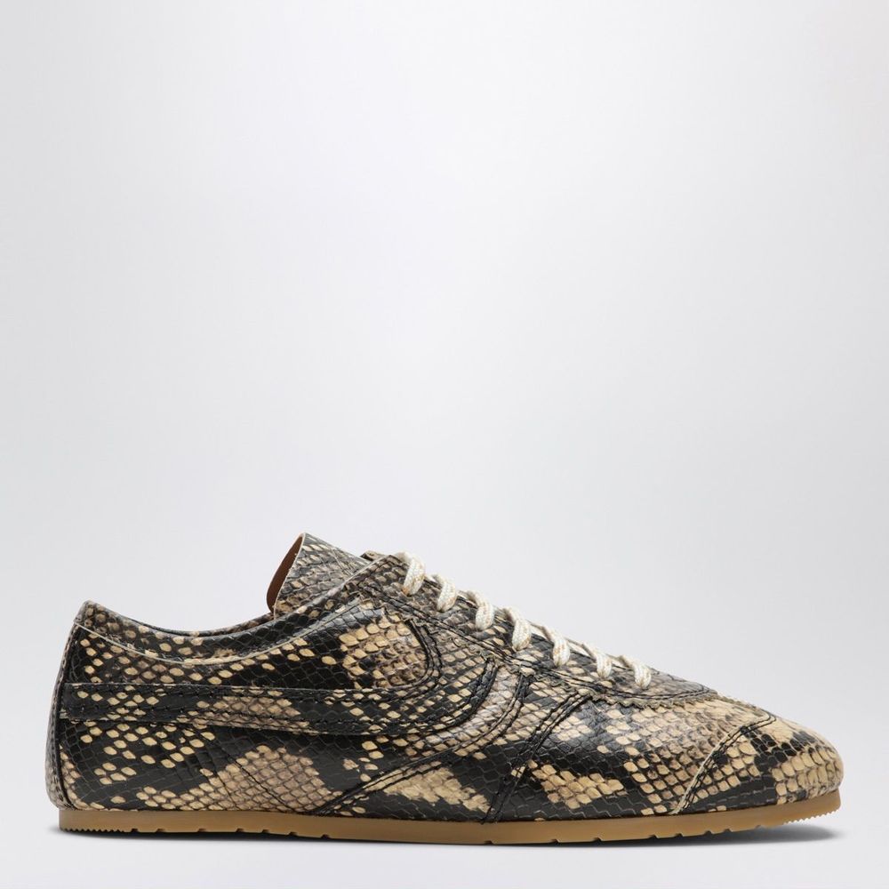 Dries Van Noten Textured Low-Top Sneakers