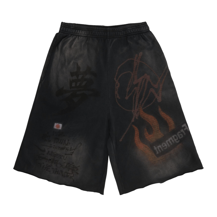Cactus Jack by Travis Scott x Fragment x Nike Dream Sweatshorts 'Black'