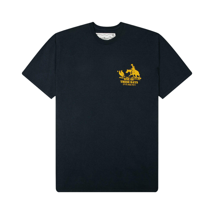 One Of These Days Round Up T-Shirt 'Washed Black'