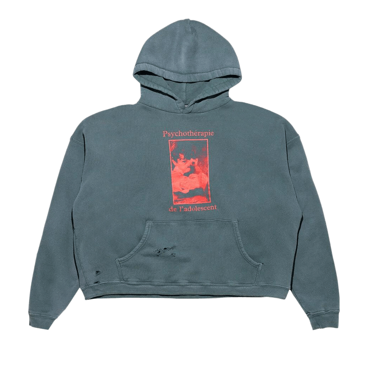 Enfants Riches Déprimés Psychotherapie De L'adolescent Hoodie 'Antique Green'