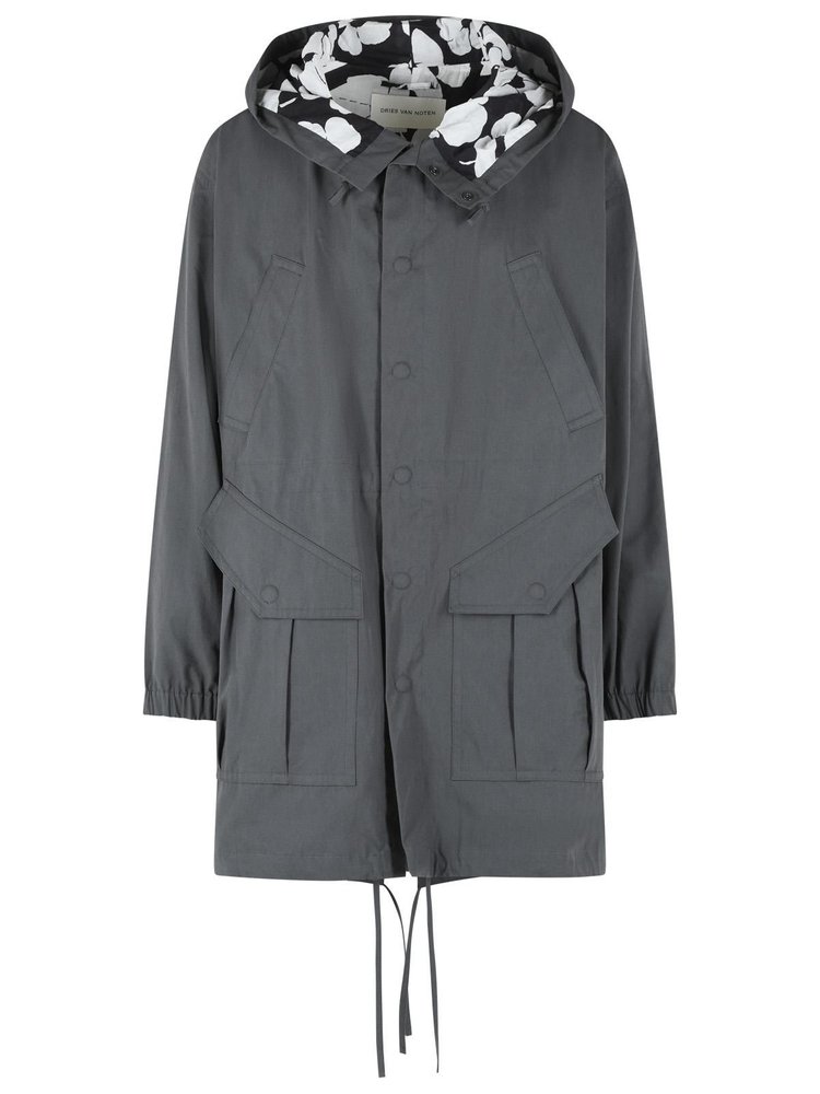 Dries Van Noten Voxer Hooded Parka