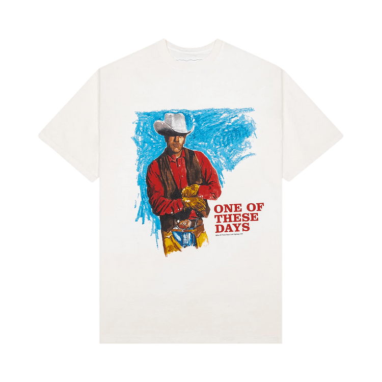 One Of These Days Heaven Can Wait T-Shirt 'Bone'