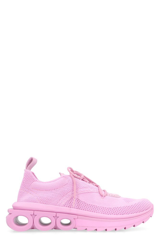 Ferragamo Gancini Lace-Up Sneakers