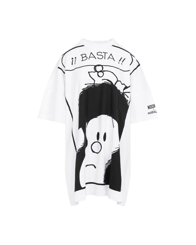 Moschino Mafalda Oversized T-Shirt Dress