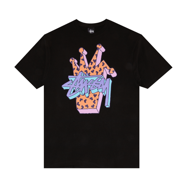 Stussy 3D Crown Tee 'Black'