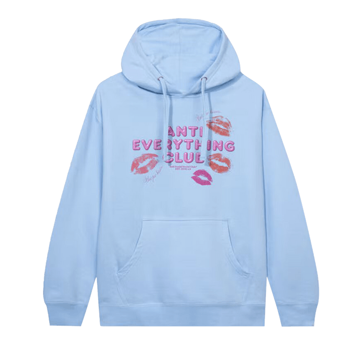 Anti Social Social Club Anti Everything Club <3 Hoodie 'Blue'
