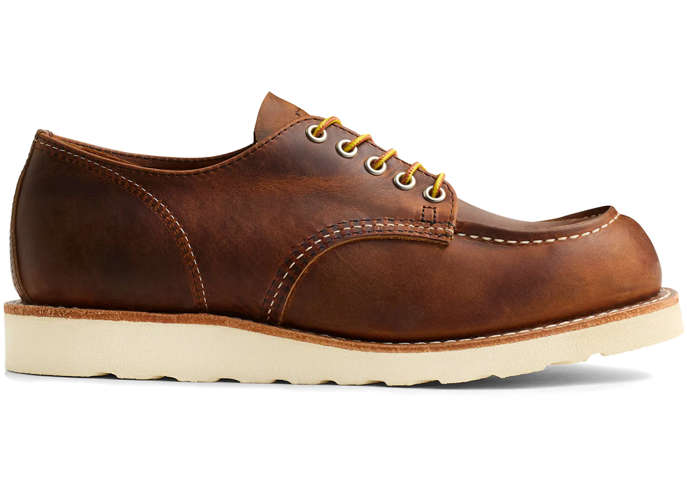 Red Wing Shoes Classic Moc Oxford Copper Rough & Tough Leather