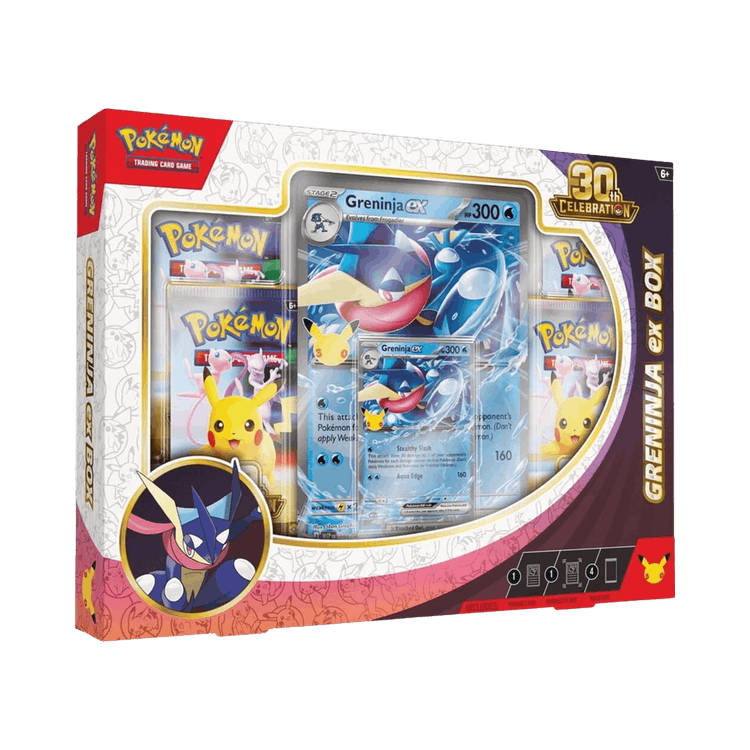 Pokémon 30th Celebration Pokémon ex Box 'Greninja ex'