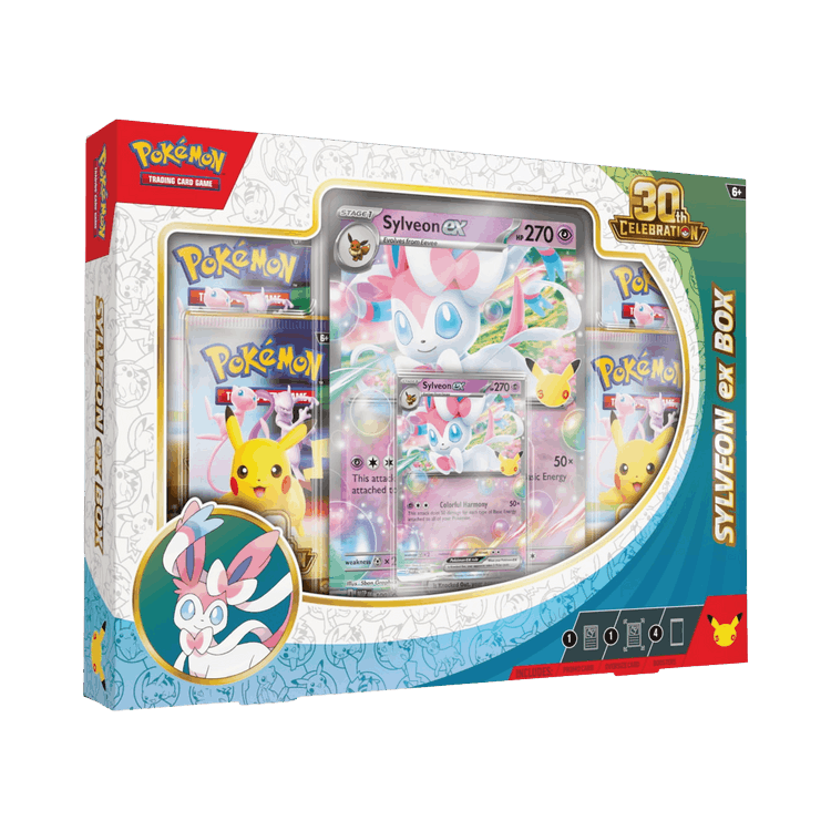 Pokémon 30th Celebration Pokémon ex Box 'Sylveon ex'