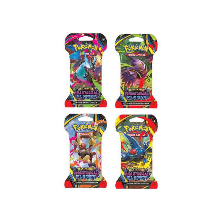 Pokémon Mega Evolution: Phantasmal Flames Sleeved Booster (1 Pack)