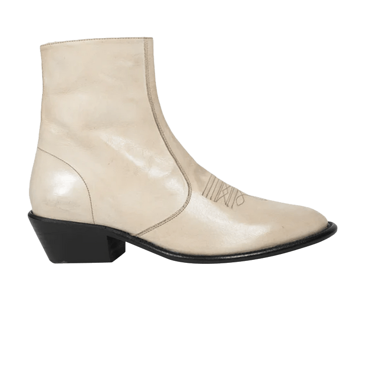 Enfants Riches Déprimés Enfants Riches Deprimes Kansas Chelsea Rider Boot 'Dirty White'