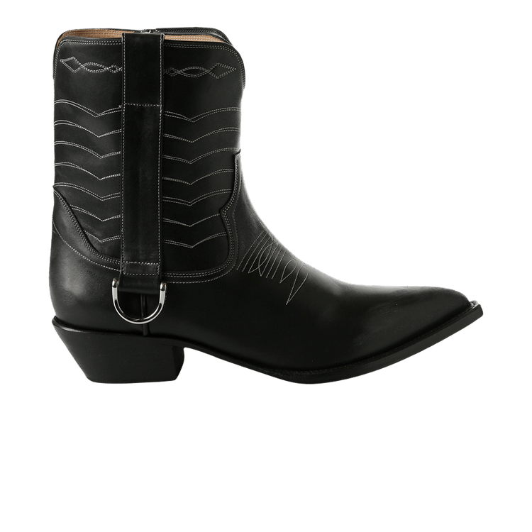 Enfants Riches Déprimés Split Ends Cut Off Cowboy Boot 'Black'