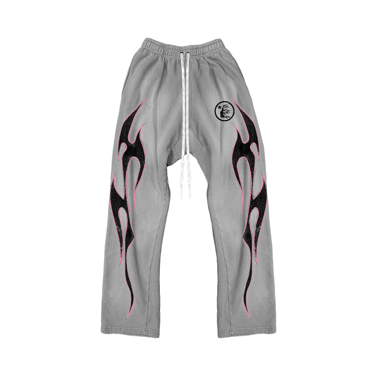 Hellstar Future Flame Sweatpants 'Grey'