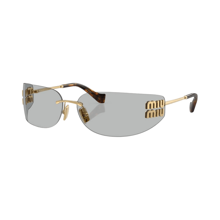 Miu Miu Frameless Sunglasses 'Tan'