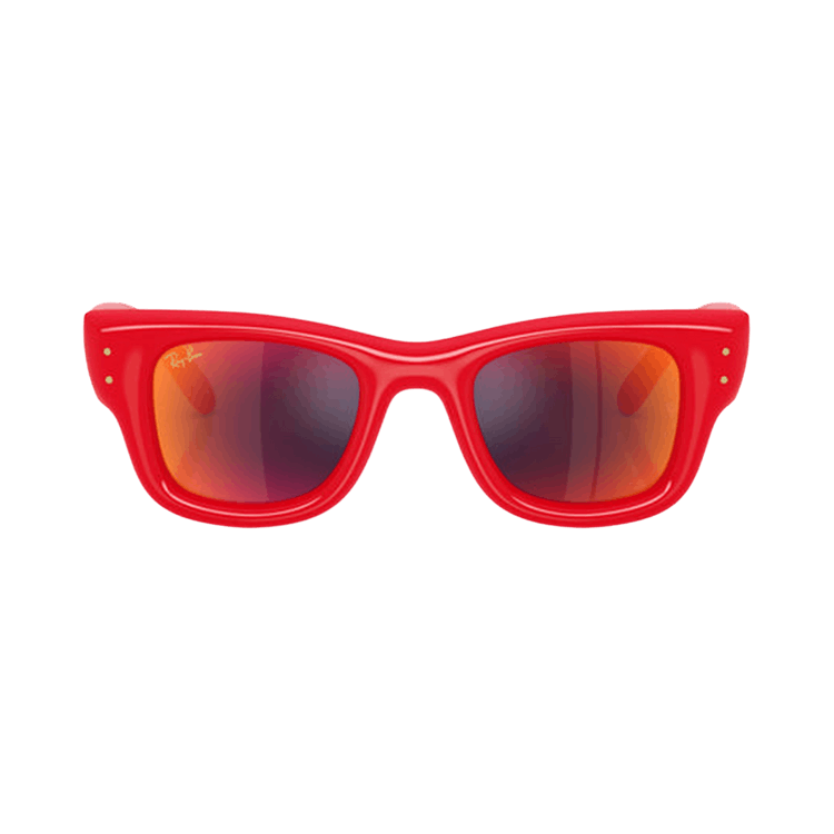 Ray-Ban x A$AP Rocky Wayfarer Puffer 'Red/Brown Mirror'