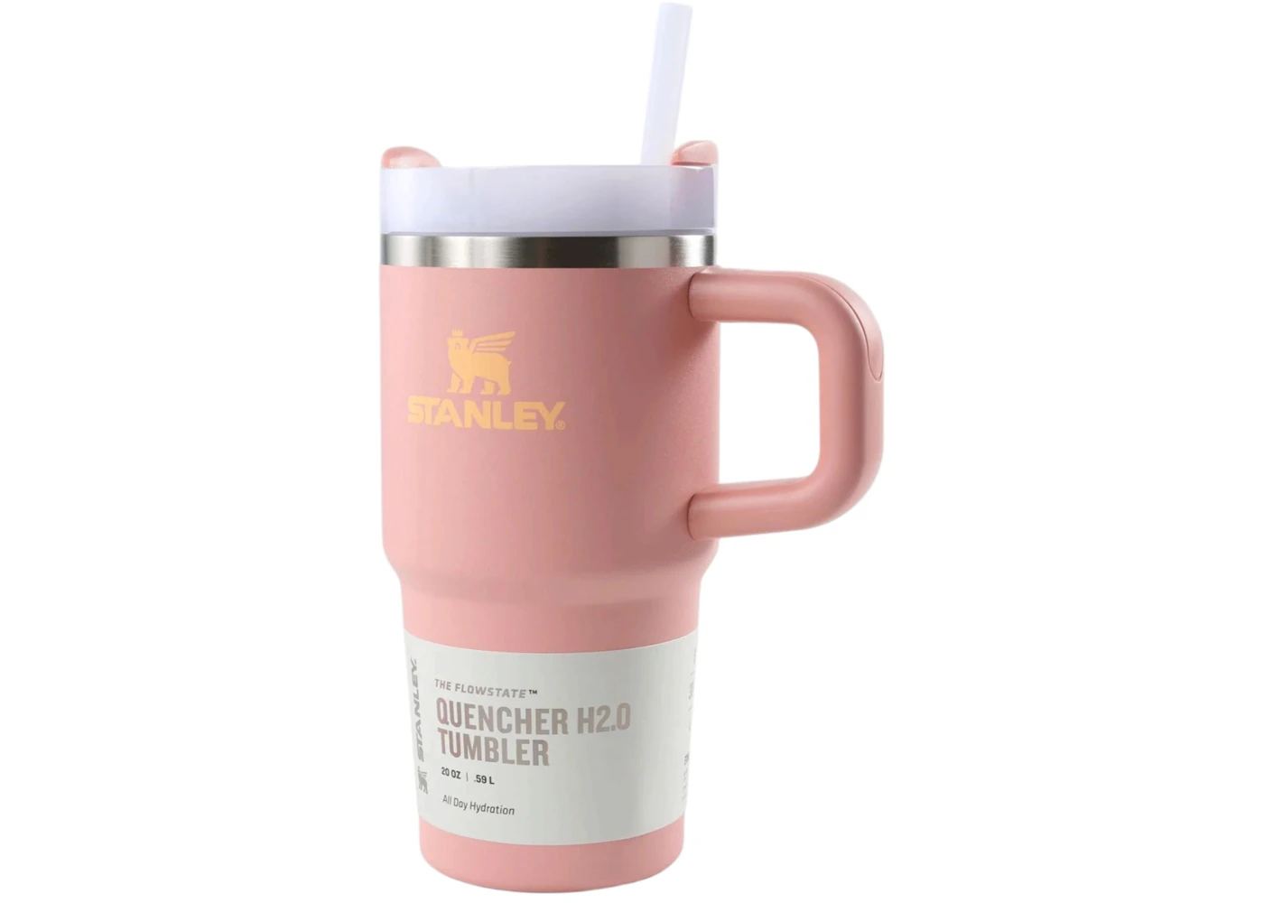 Stanley The Quencher H2.0 Flowstate Tumbler Peach Rose