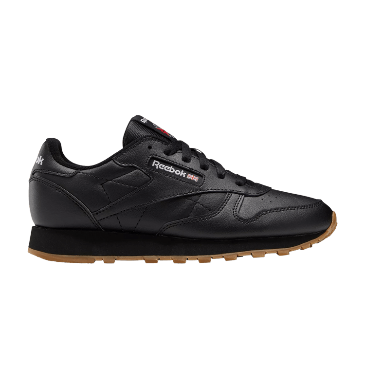 Reebok Classic Leather Big Kid 'Black Gum'