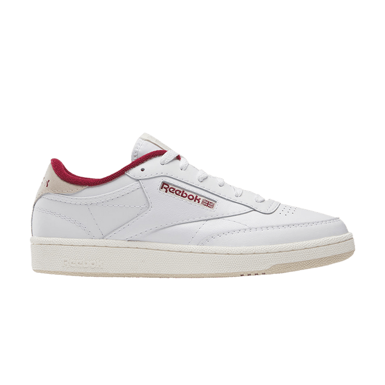 Reebok Club C 85 'White Classic Maroon'