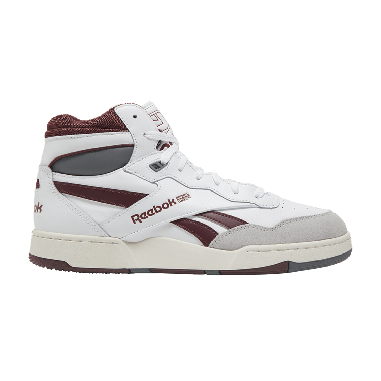 Reebok BB4000 2 Mid 'White Classic Maroon'