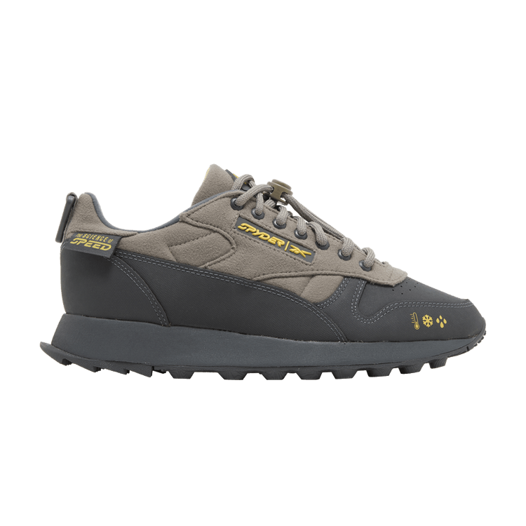 Spyder x Reebok Classic Leather Trail 'Cement Boldly Yellow'
