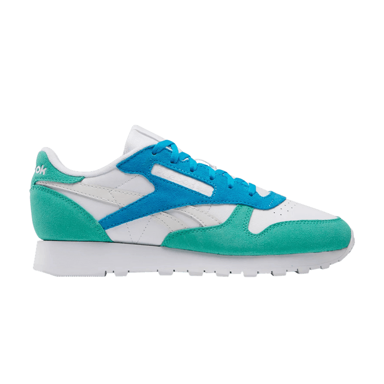 Reebok Wmns Classic Leather 'White Unleashed Green'