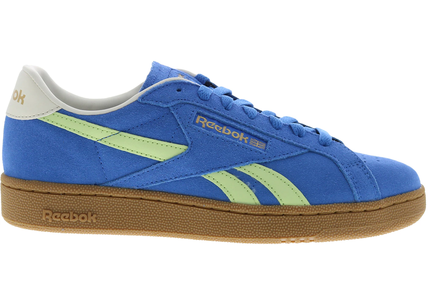 Reebok Club C Grounds UK Kinetic Blue Astro Lime