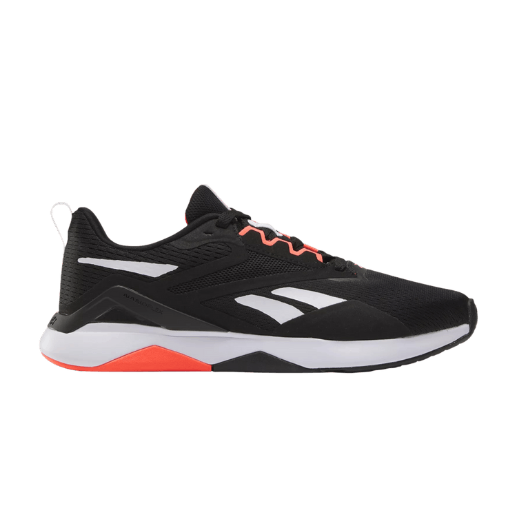 Reebok NanoFlex TR 2.0 'Black Orange Flare'