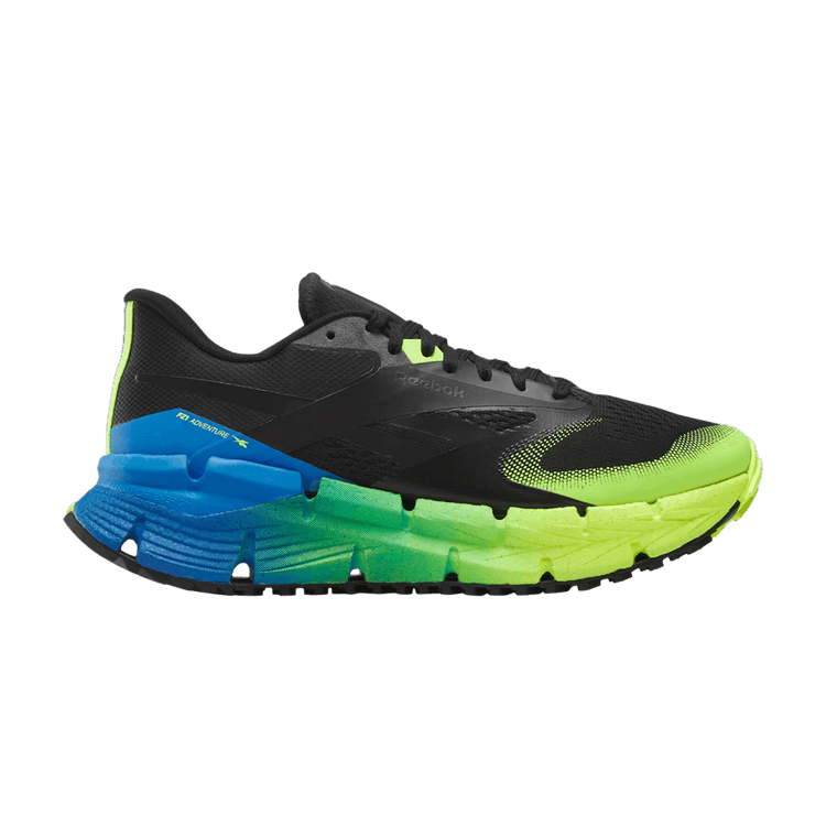 Reebok FloatZig 1 'Black Digital Lime Blue'