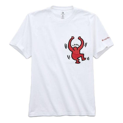 Converse x Keith Haring Graphic Pocket Tee Asia Sizing 'White'