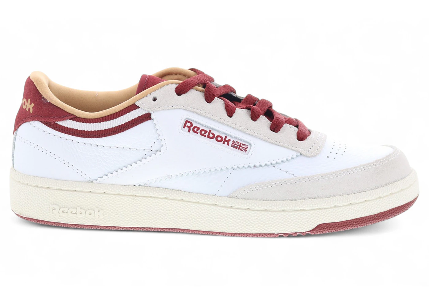 Reebok Club C 85 White Retro Red Chalk