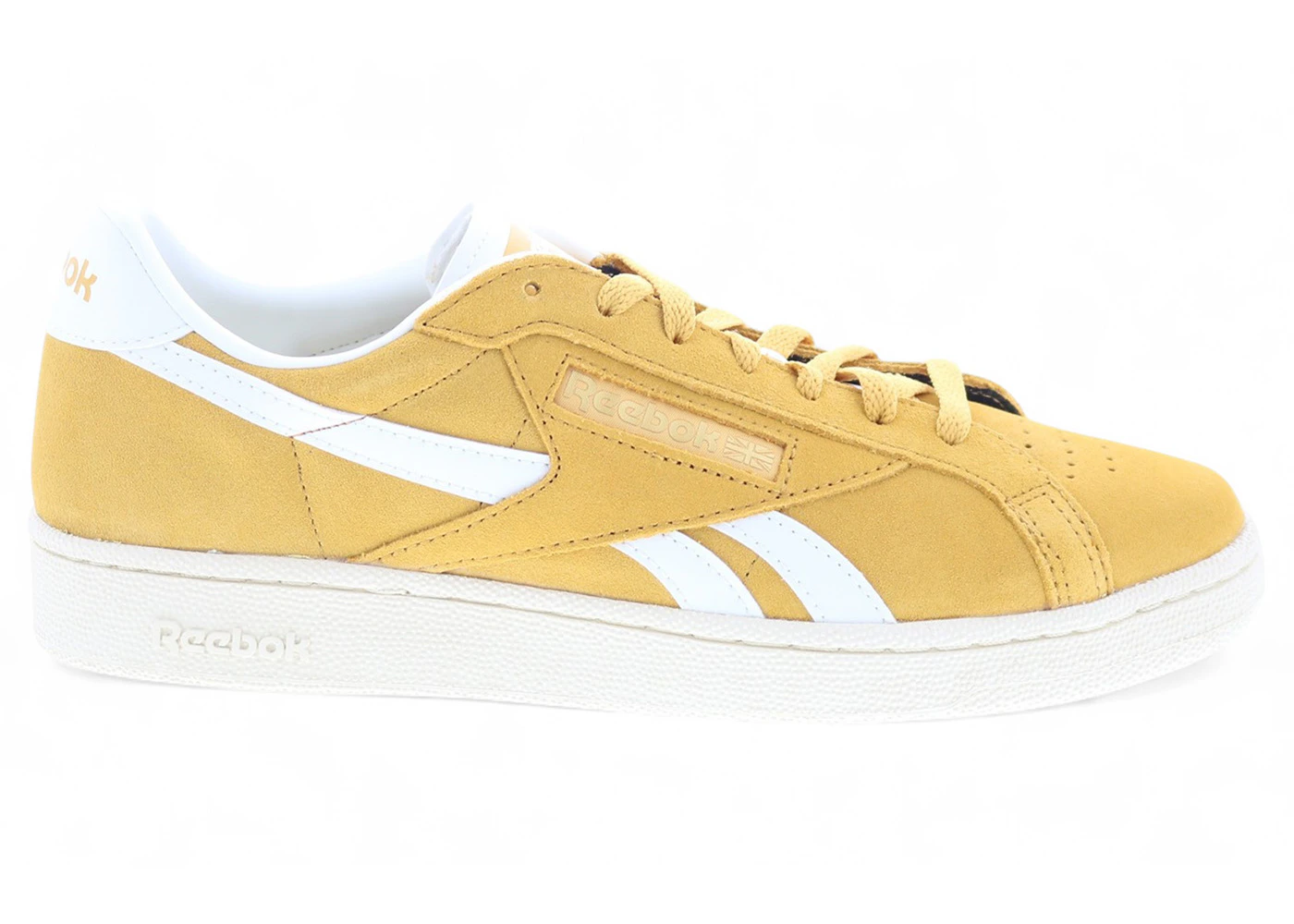 Reebok Club C Grounds UK Grit Gold Paper White Chalk