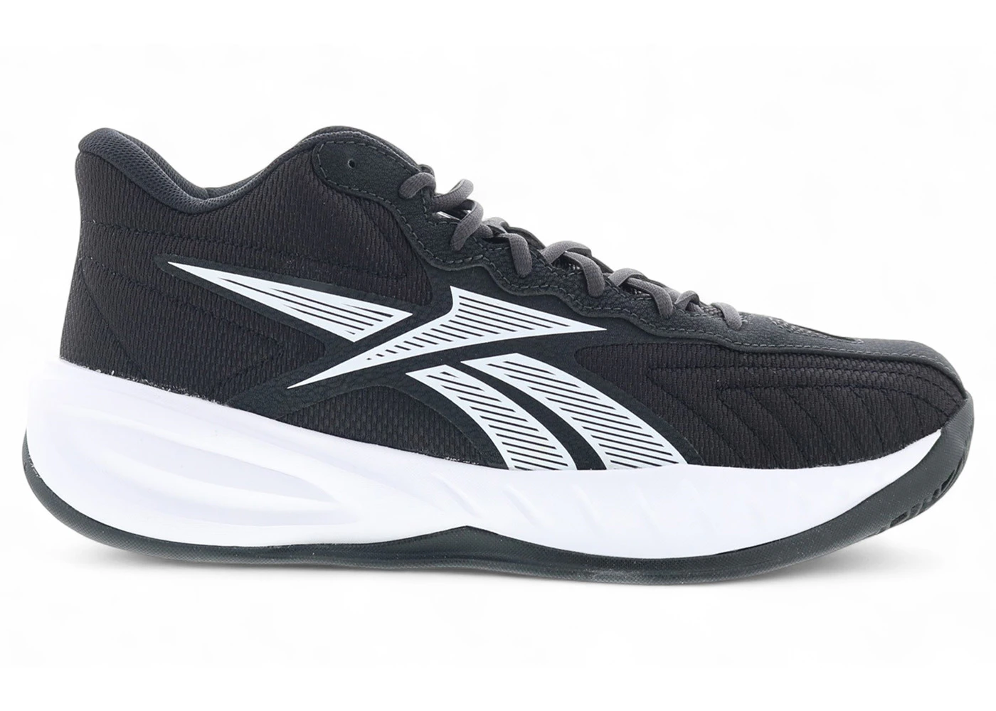 Reebok Press Core Black White Washed Black