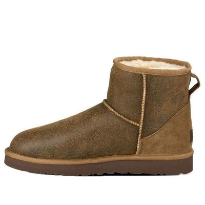 UGG Classic Mini Bomber Fleece Lined Brown