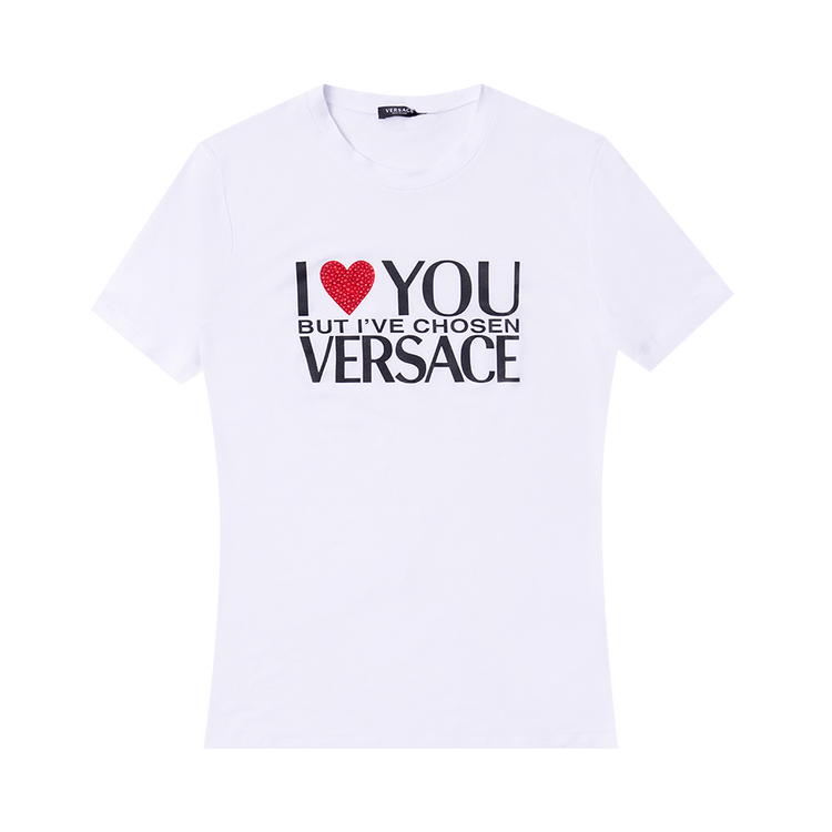 Versace I Love You T-Shirt 'Optical White'