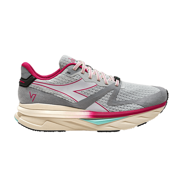 Diadora Atomo V7000 'Silver Rubine Red'