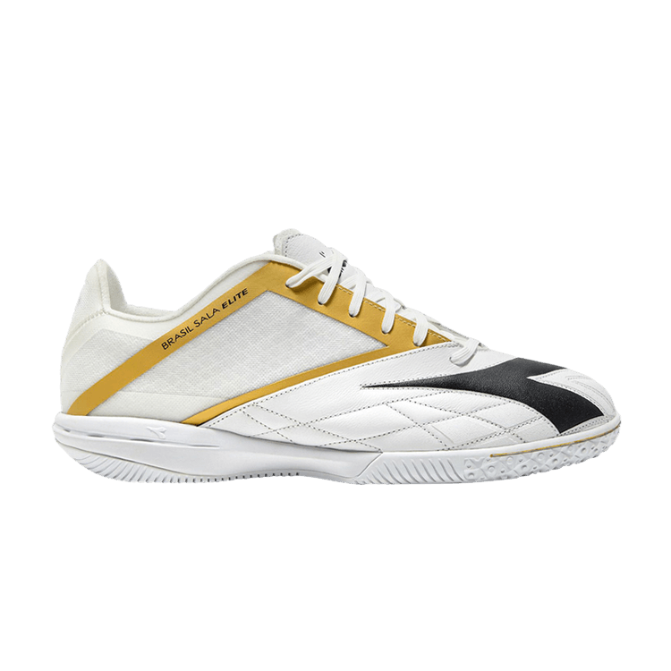 Diadora Brasil Sala Elite ID 'White Black Metallic Gold'