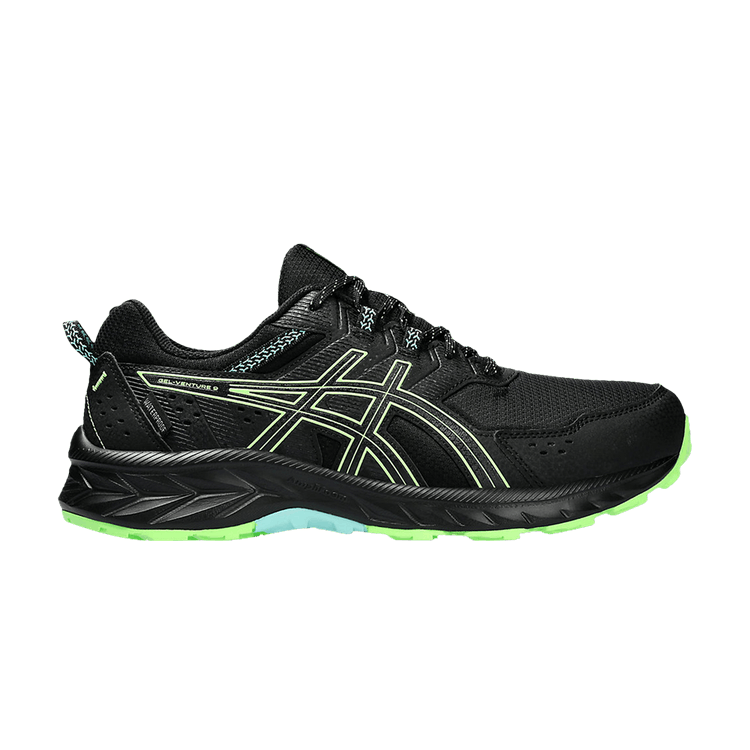 Asics Gel Venture 9 Waterproof 'Black Illuminate Green'