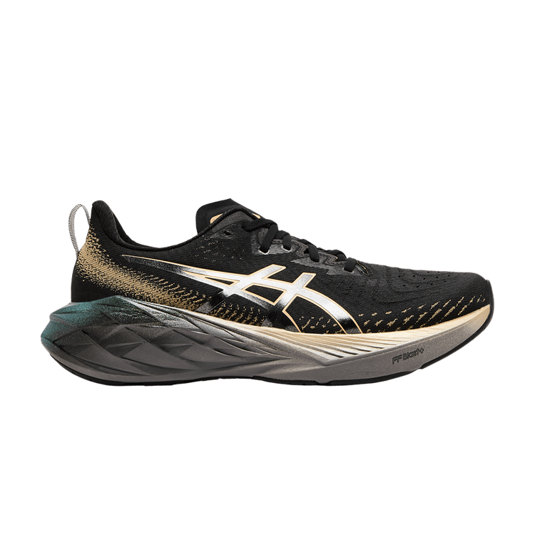 ASICS Novablast 4 Platinum 'Black Champagne'