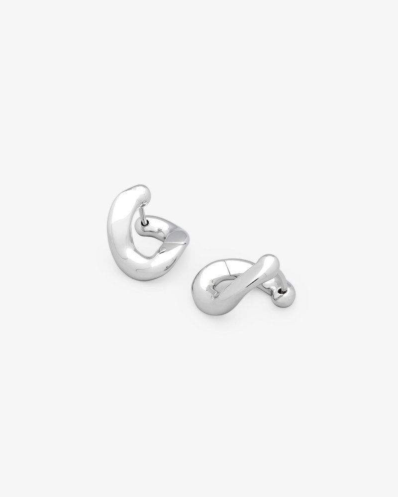 Tom Wood Dean Hoop Earrings