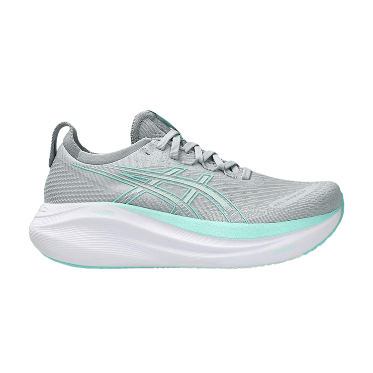 ASICS Wmns Gel Nimbus 27 Wide 'Piedmont Grey Illuminate Mint'