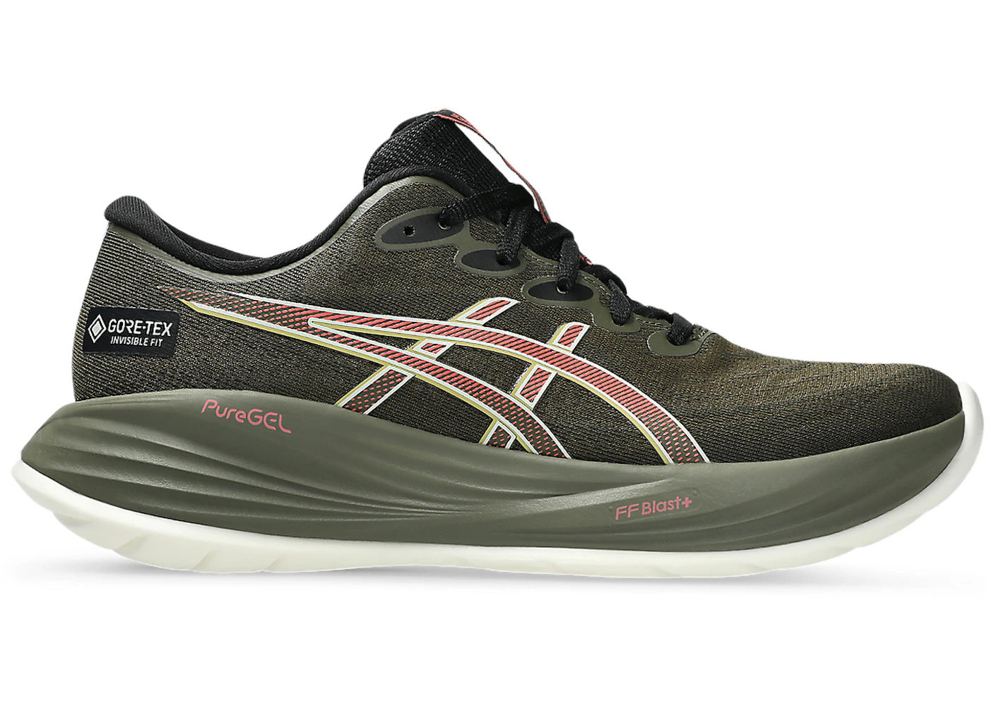 ASICS Gel-Cumulus 27 Gore-Tex Brown Stone Dark Pink Clay (Women's)