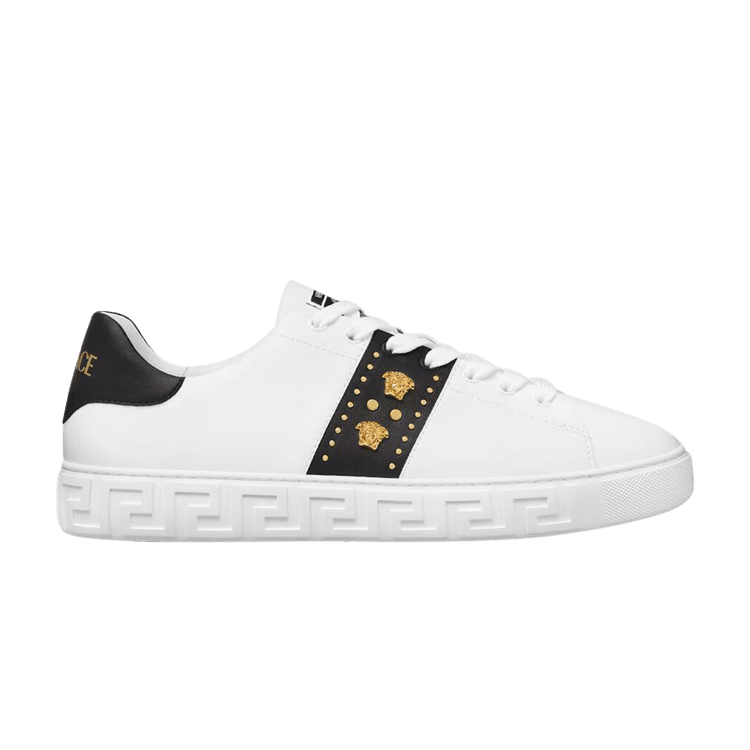 Versace Greca Sneaker 'Studded Greek - White'