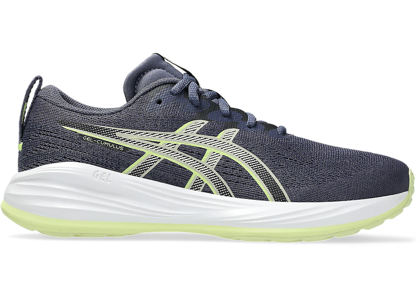 ASICS Gel-Cumulus 27 Indigo Fog Lucid Yellow (GS)