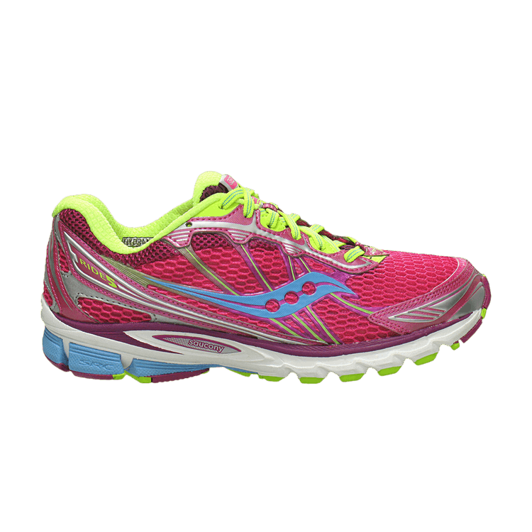 Saucony Wmns ProGrid Ride 5 'Pink Blue Yellow'