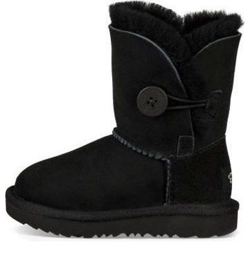 (PS) UGG Bailey Button II Fleece Lined Black